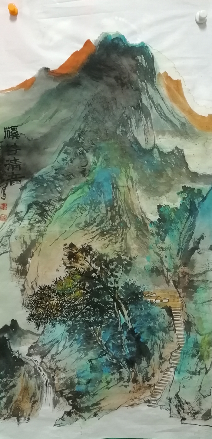 滨州的国画家郑铁兵