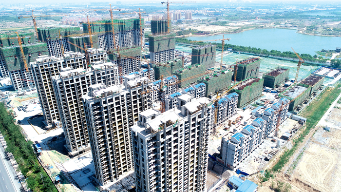 滨州日报/滨州网讯 目前,滨城区北海新城棚改项目一期西王工程已经