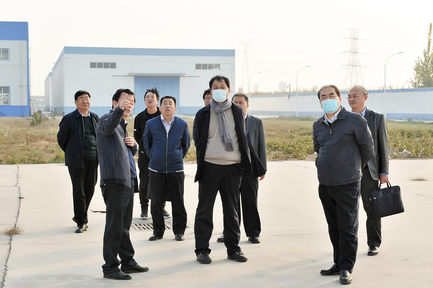 邹平经开区领导到滨州保税物流中心调研