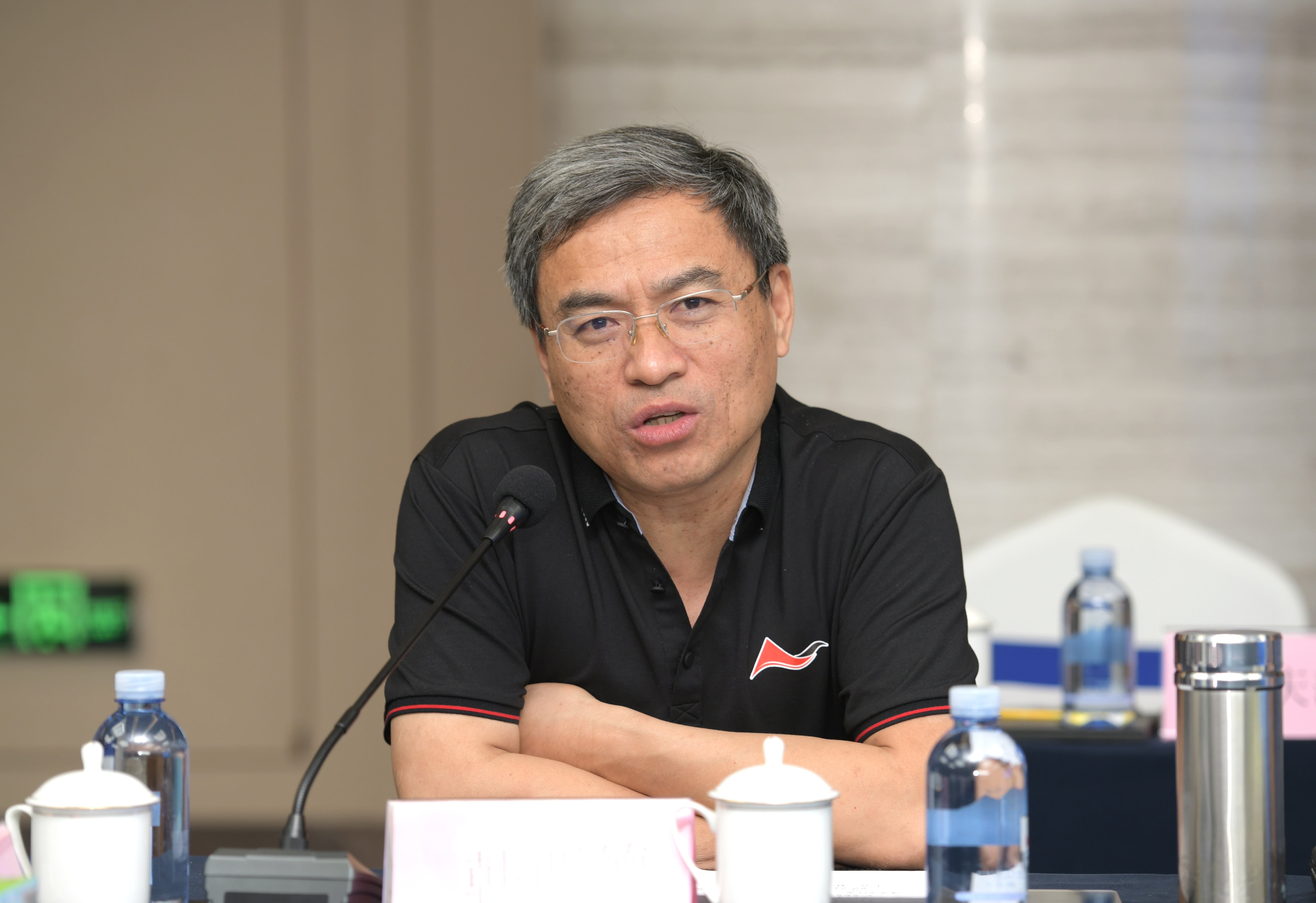 日照日报社总编辑牟敦波讲话