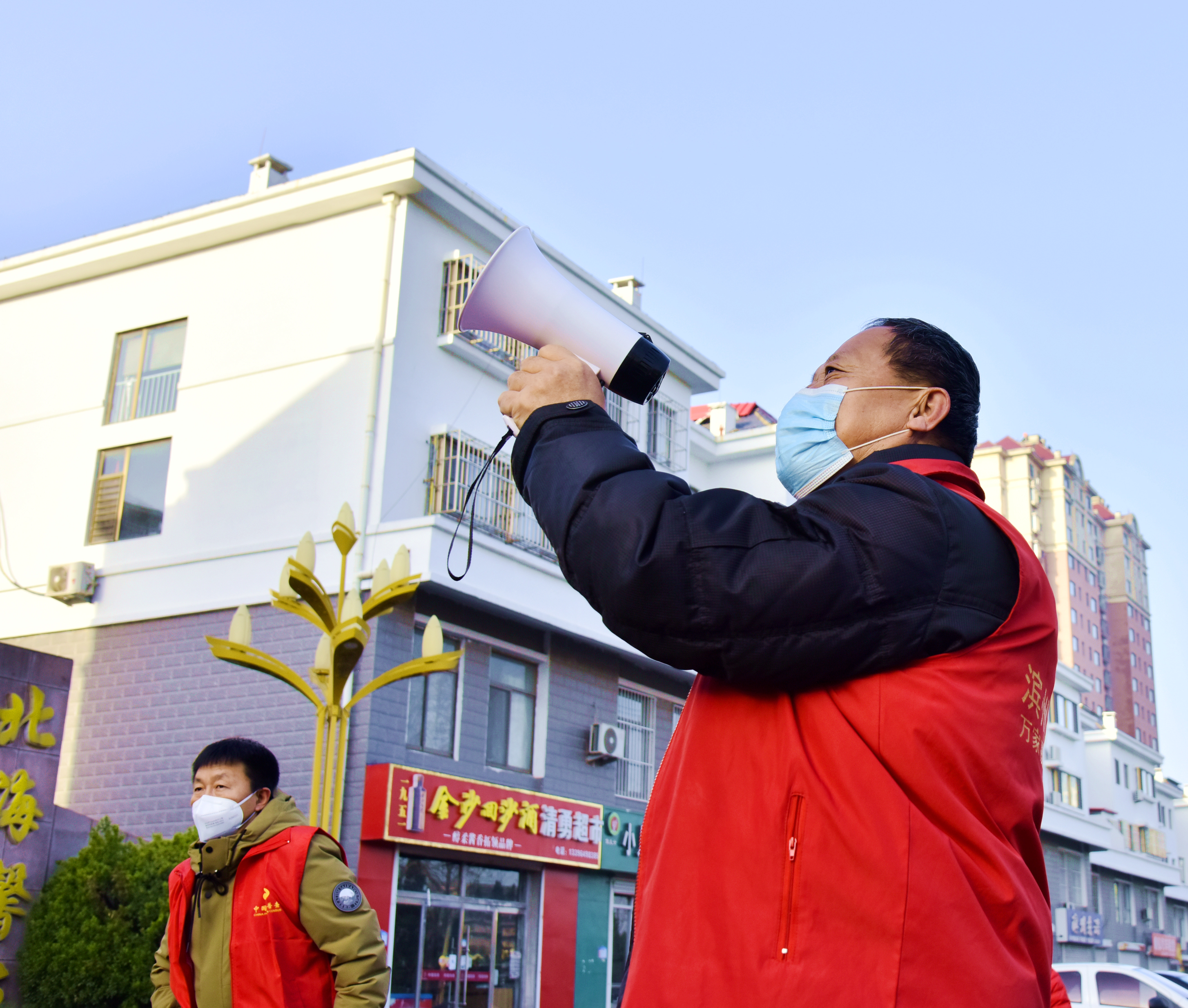 摄击疫线影助防控滨州市摄影家协会抗疫摄影展六