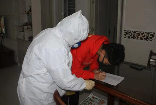 滨城区市西街道首批12人隔离解除