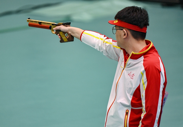 快讯滨州射击运动员张博文获十四届全运会银牌