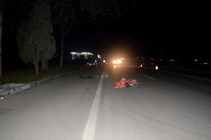 阳信交警极速出击连夜擒获肇事逃逸者 附车祸现场图 滨州网